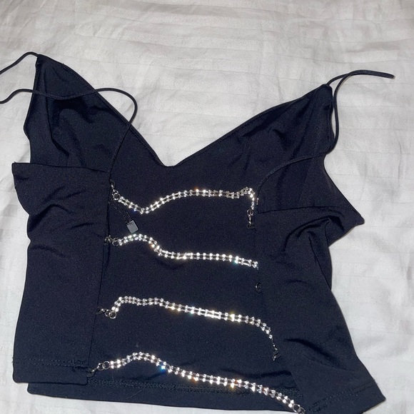 Dynamite Rhinestone Top - Picture 2 of 2